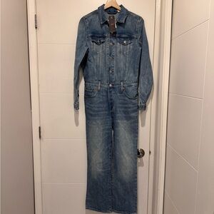 Levi's Blue Denim Jumpsuit with Vintage Look